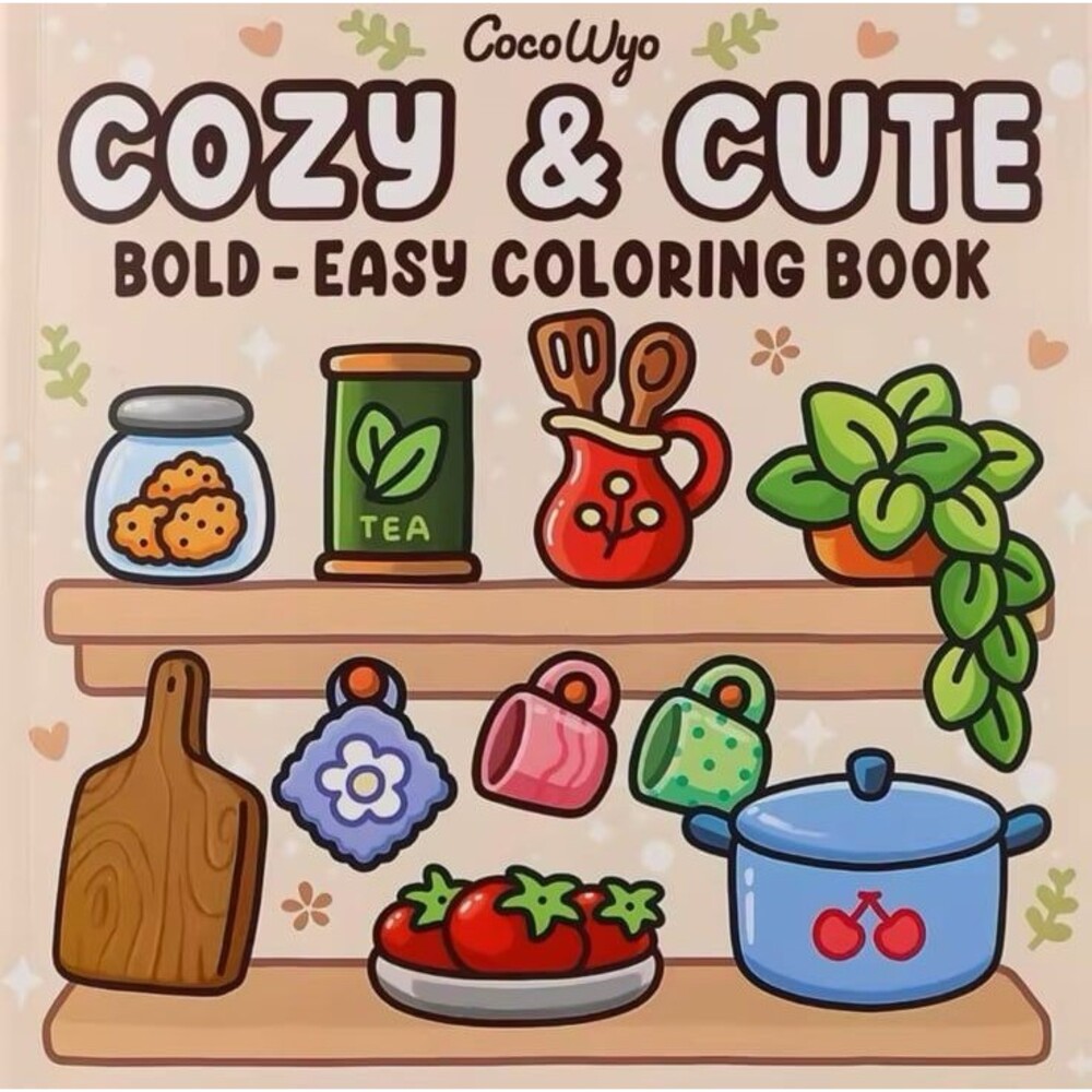 abigail&bleu Coloring Book For Adults And Teens Featuring Adorable Christmas